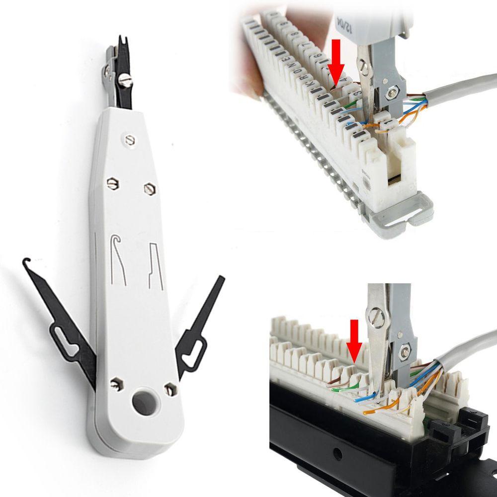 Populer Punch Down Wiring BT IDC Wire Fitting Alat Perakitan Untuk Telepon Telecom Wire Crimping Tang Penyisipan Soket Telepon