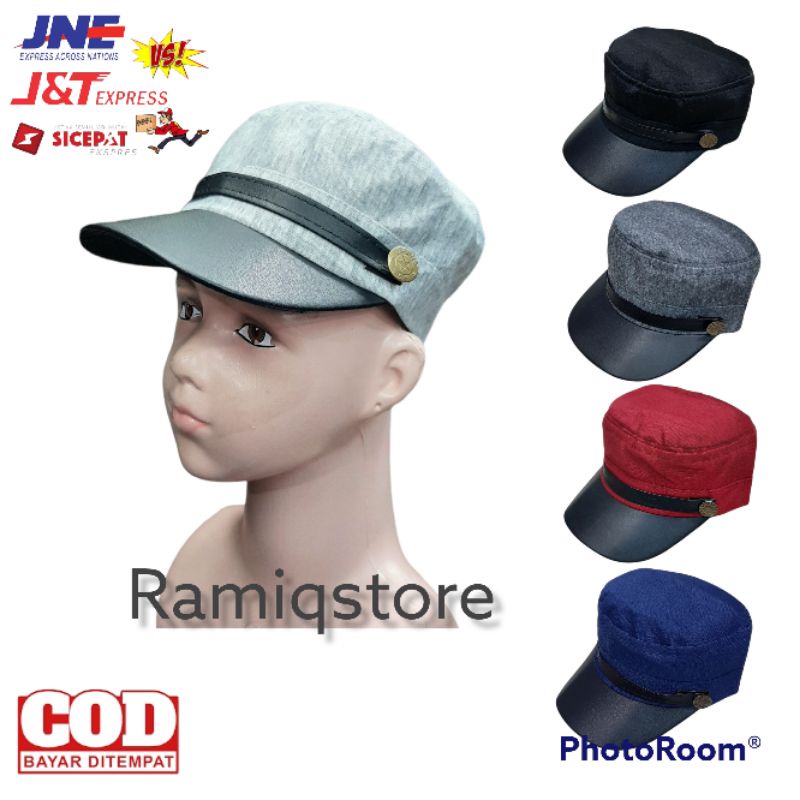 cod topi Komando anak topi ariel topi kapten topi jepang