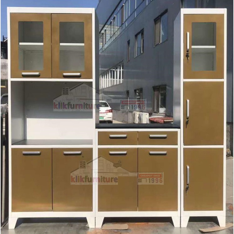 Lemari Sayur Kitchen Set Rak Dapur FULL BESI 4 Pintu Supplier Lemari Sayur Kitchen Set Rak Dapur FULL BESI 4 Pintu Supplier