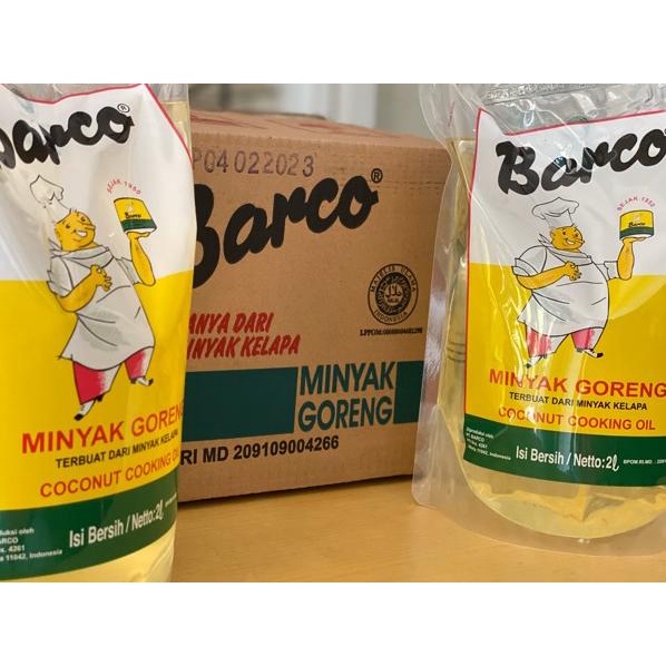 

wne Minyak Goreng Barco 2 L Refill s77>