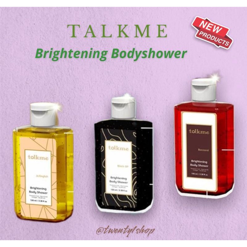 Body Shower Talkme Body Wash Talkme Sabun Mandi Viral 100 ml