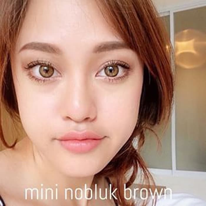 

Terbaru Original Softlens Mini Nobluk Brown (Coklat) Promo