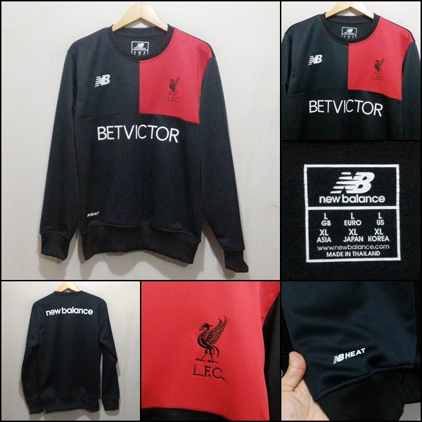 Sweater GO / Grade Ori LIVERPOOL Training Black 2016/2017