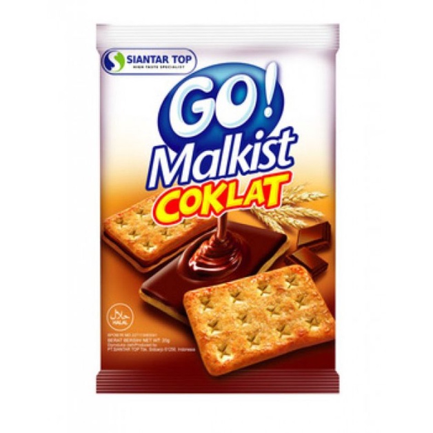 Go Malkist Coklat renceng isi 10 pcs