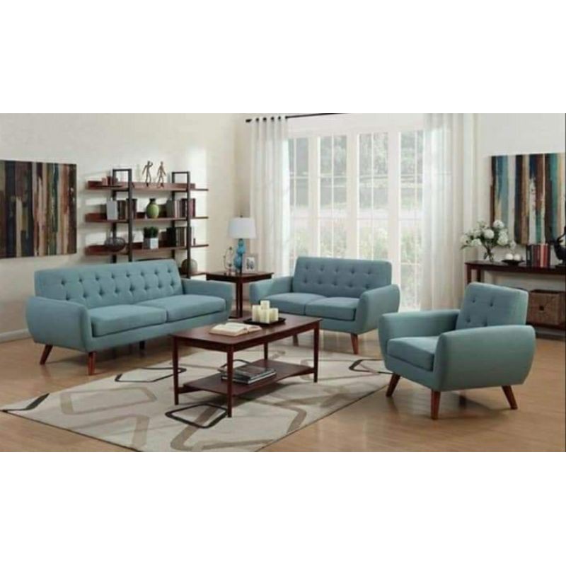 set meja kursi tamu skandinavian mebel meubel furnitur asli jepara murah tren terkini