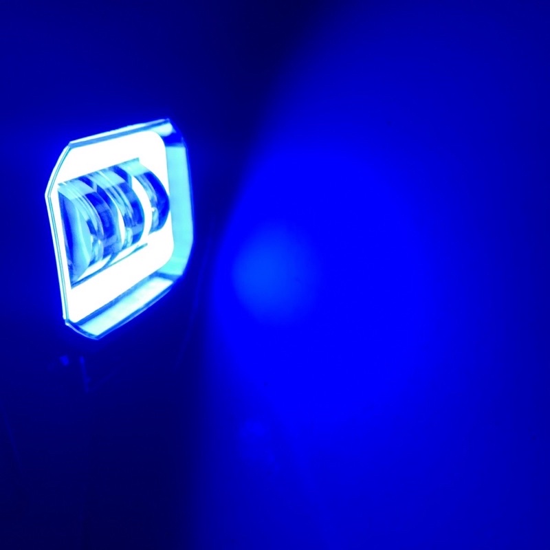 Lampu Tembak Sorot Star CWL 3 Mata Lensa 6D 40 watt cree angel Eye Square Daymaker mini 3lensa angel warna