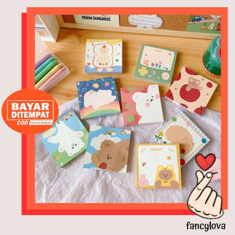 

Memo Import Notes Kecil Buku Catatan Lucu Gaya Korea Fancylova (TW-UKUU)
