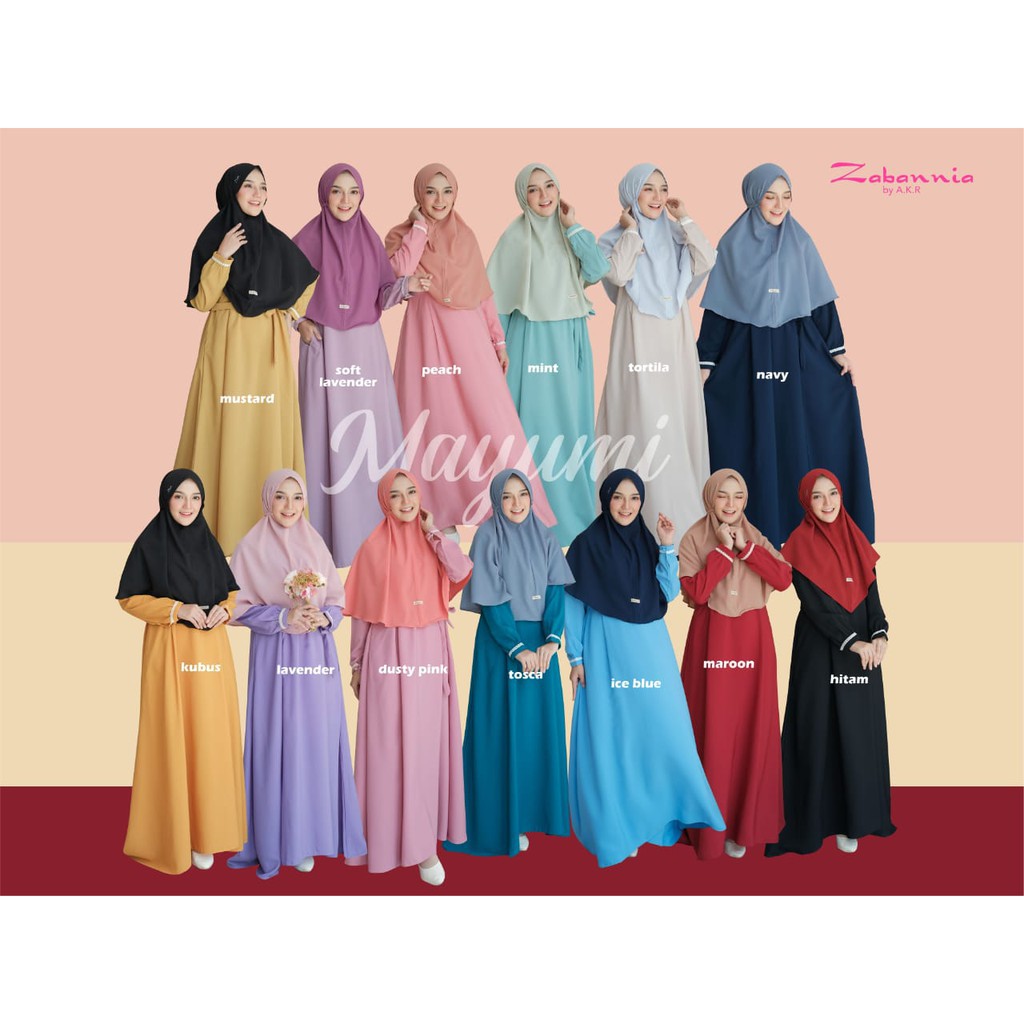 MAYUMI DRESS BY ZABBANIA