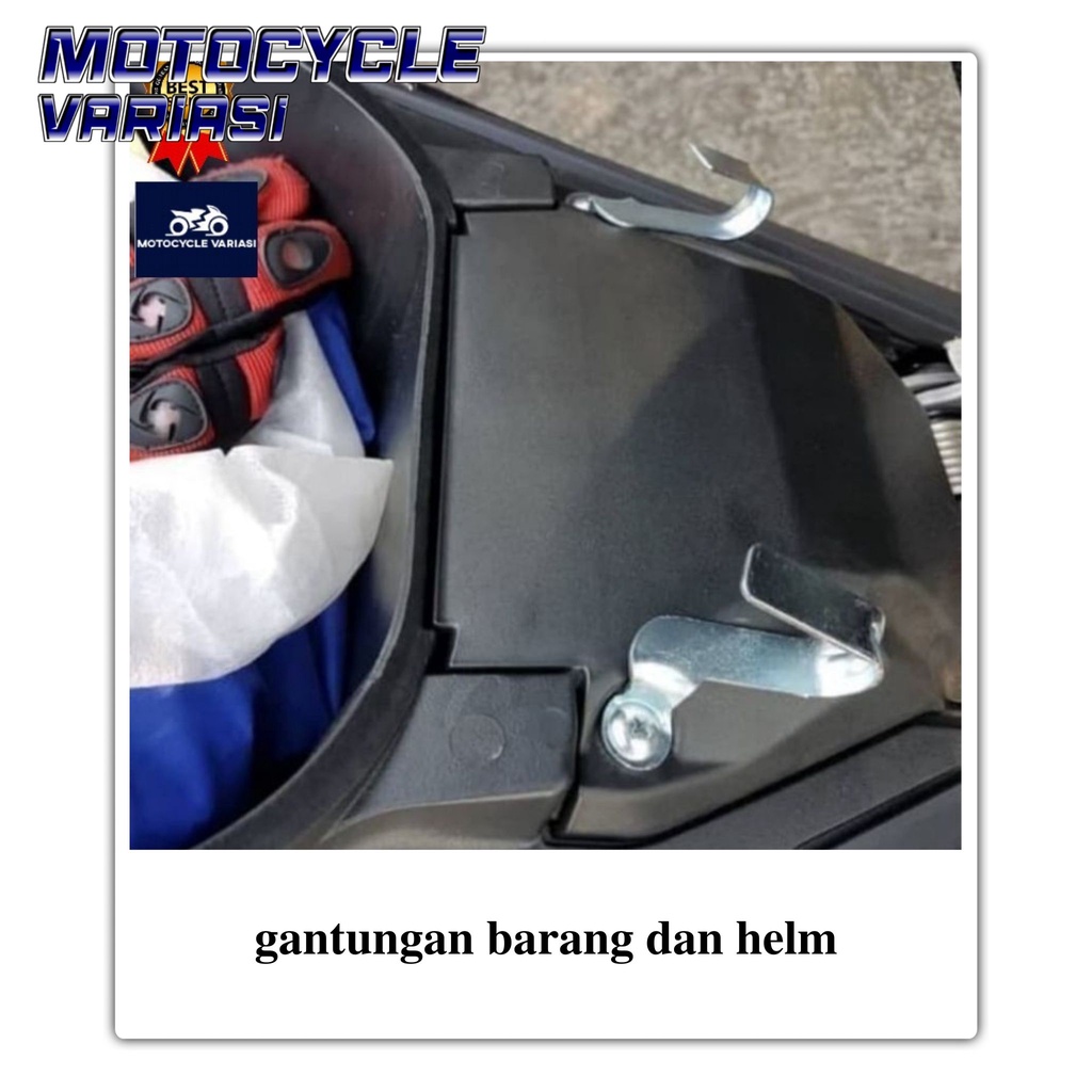 Gantungan barang dan helm NMAX VARIO ADV PCX SUPRA X SUPER CUB