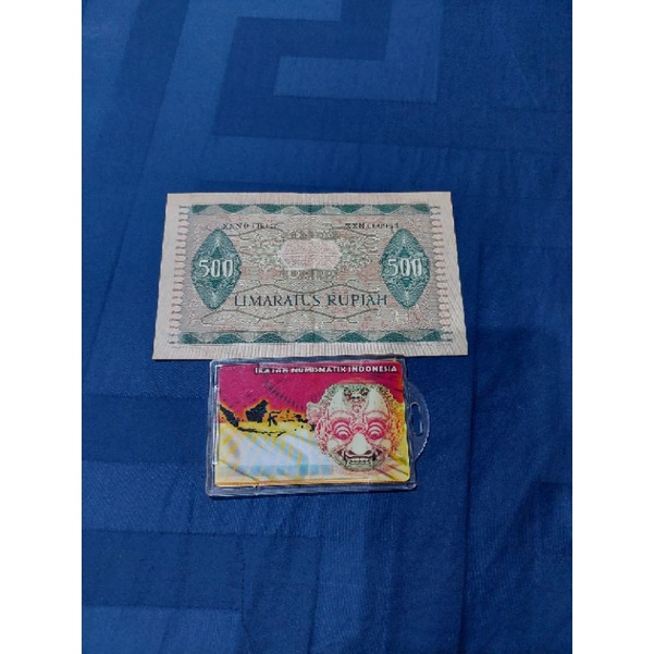 uang kuno seri Budaya Rp500 thn 1952