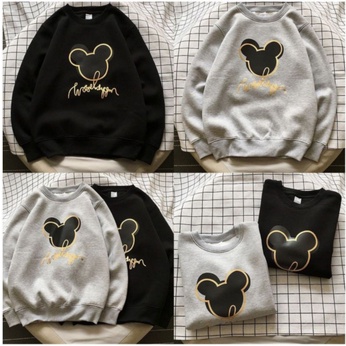 RETRO MICKEY SWEATER WANITA KOREA LUCU KARAKTER