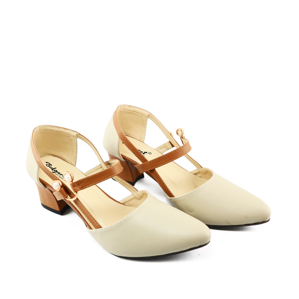 Sandal Hak High Heels Import Wanita Kaca Kokop Tali Belakang R 77 Hils Sendal Hels D4 53 Zara Highee