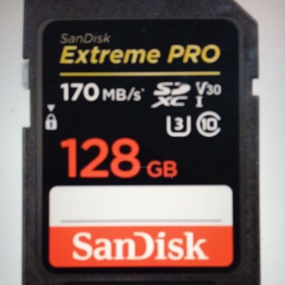 Jual Sandisk SD card extreme pro SDHC 128 GB 170/90MbPs SDSDXXY