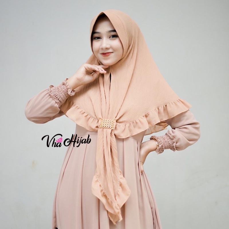 Hijab Instan RING ZARAA KRIWIL babydoll