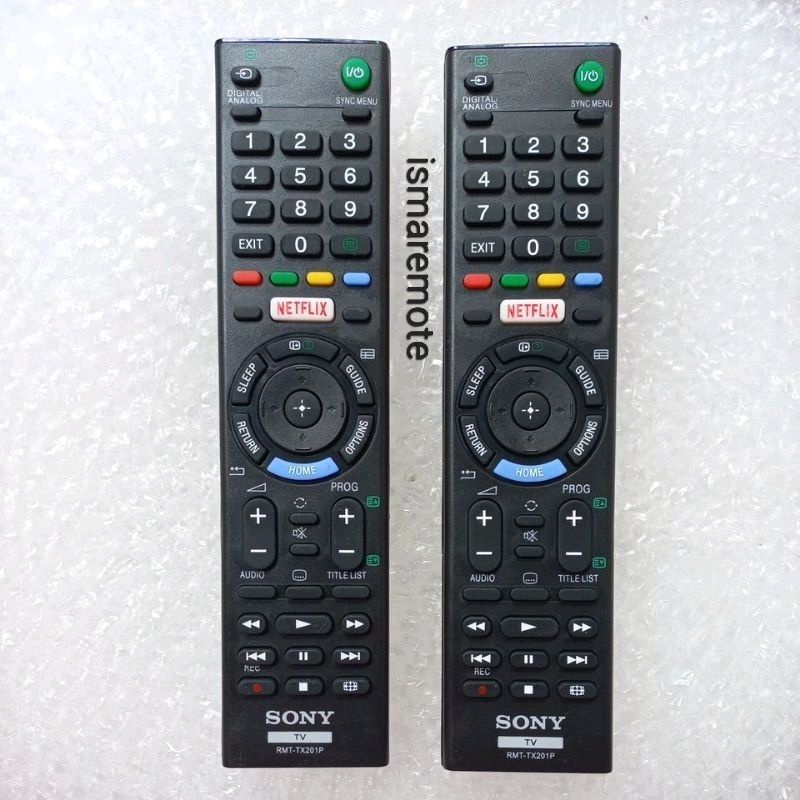 REMOTE REMOT TV SONY BRAVIA lcd LED Netflix smart tv 3D.