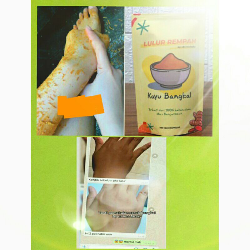 LULUR KAYU BANGKAL ASLI 100% KHAS BANJARMASIN