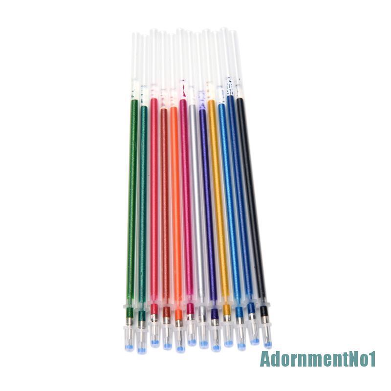 [AdornmentNo1]Colors Flash Ballpint Pen Highlight Pen Refill Colorful Refills Children Gift