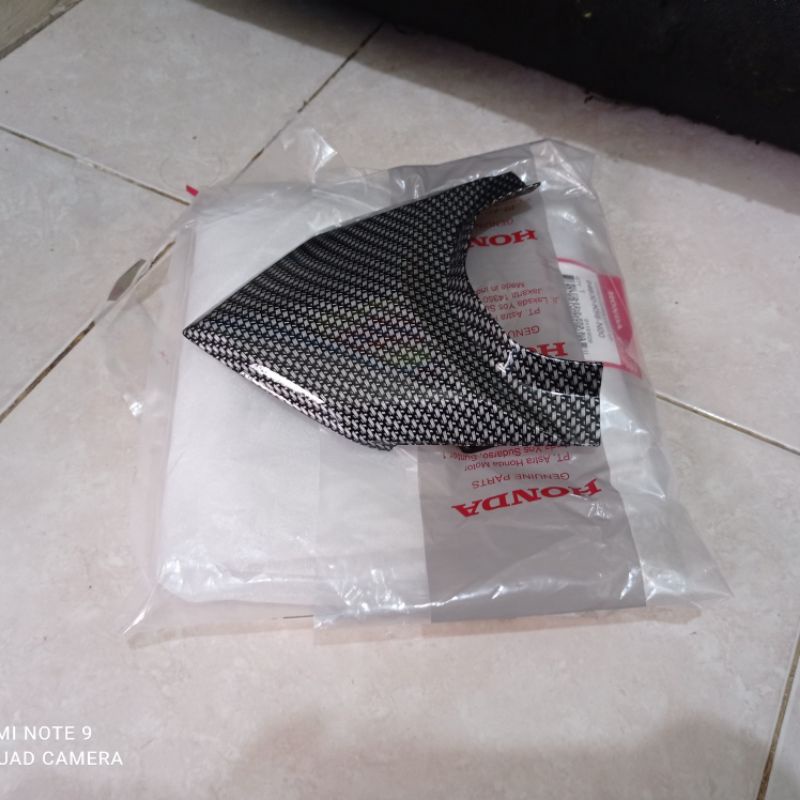 cover stoplamp sonic karbon Cover Tail Tebeng Atas Lampu Stop Lamp - Cover Comb Light Up karbon