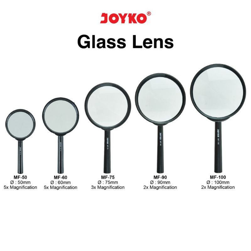 

Kaca Pembesar Magnifier Joyko MF-60