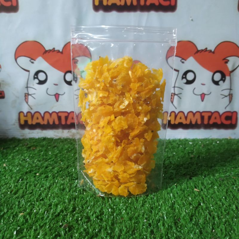 DRIED CORN FLAT/JAGUNG PIPIH | CAMILAN HAMSTER/GERBIL FOR DAILY NUTRITION