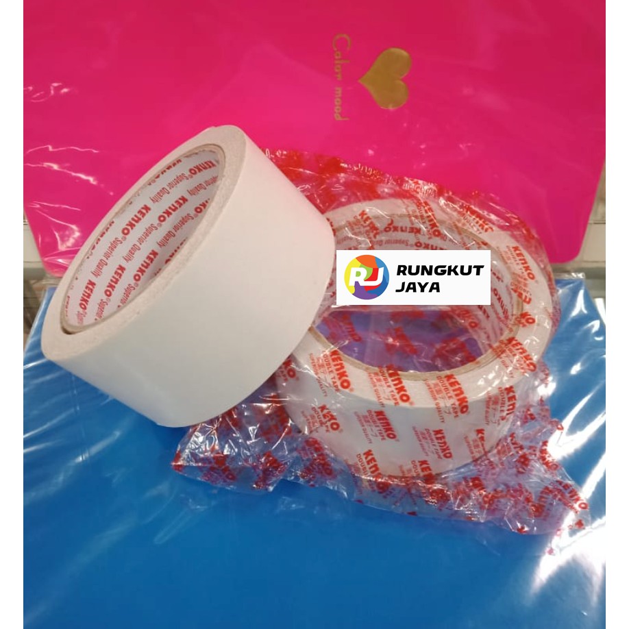 

Kenko Double Tape Bungkus (Merah / Biru) - BANYAK VARIAN UKURAN
