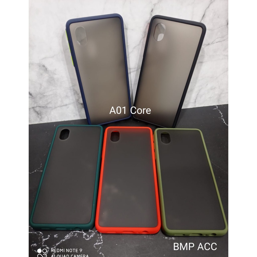 Case Samsung A01 Core M01 Core A2 - Case Bumper List Dove Samsung A01 Core M01 Core A2