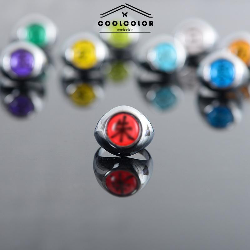 COD✨Cincin Cosplay Anime Akatsuki Itachi Pain Orochimaru Untuk Korea Fashion Impor Murah Pria Wanita