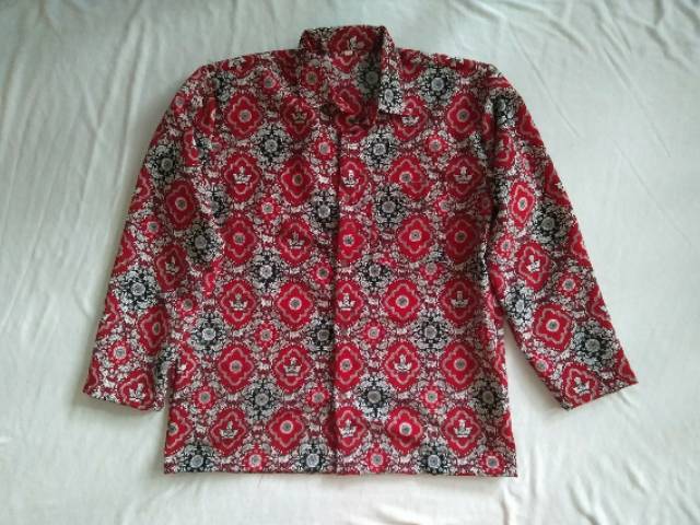 Batik SD  Tunas Harapan Merah  Tangan Panjang