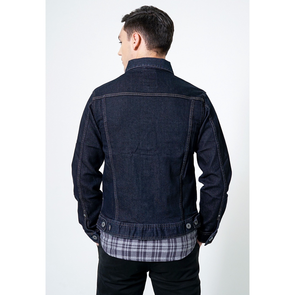 TRIPLE Jaket Denim Slim Fit (JK DNM 585 03 GW)