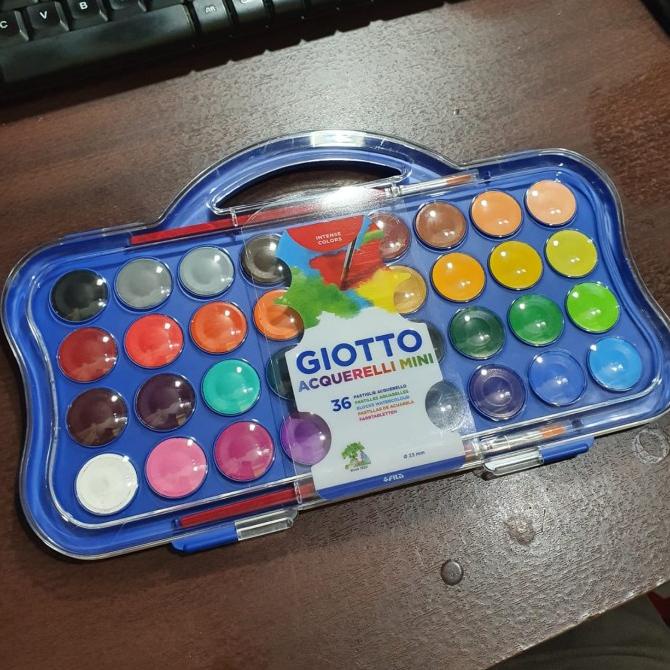 

[COD] CAT AIR KERING 36 WARNA GIOTTO/GIOTTO ACQURELLI 36 WARNA TERBARU Kode 114