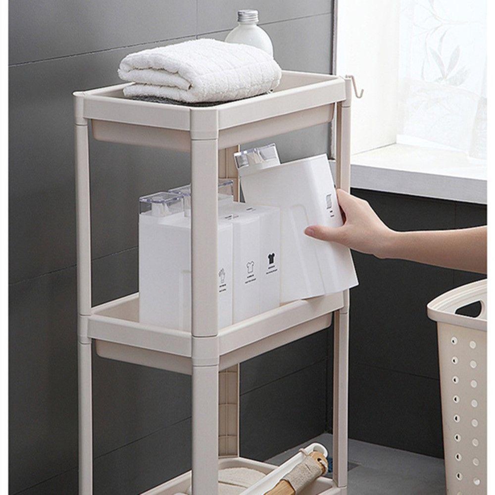 Preva Botol Deterjen Laundry Perlengkapan Kamar Mandi Softener Putih Dispenser Shampo Isi Ulang