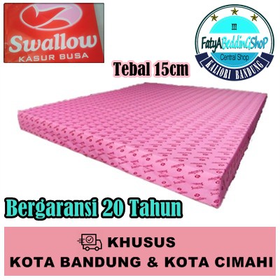Kasur Busa SWALLOW Original Ukuran 70 80 90 120 140 160 180 GARANSI 20 Tahun KHUSUS KOTA BANDUNG DAN