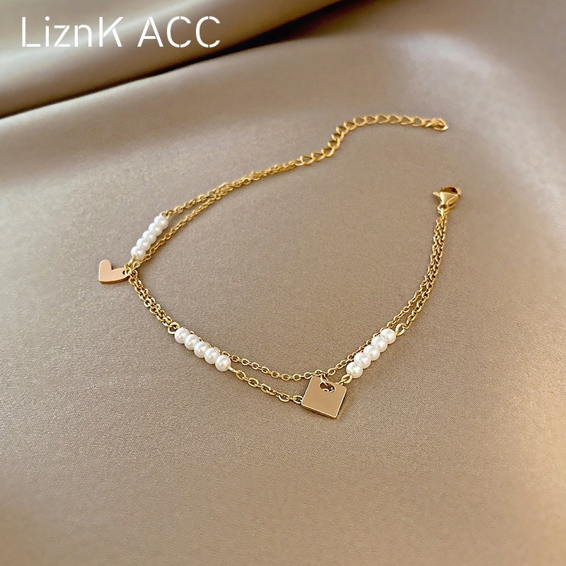 Gelang zircon Gaya Korea Untuk fashion-SL054