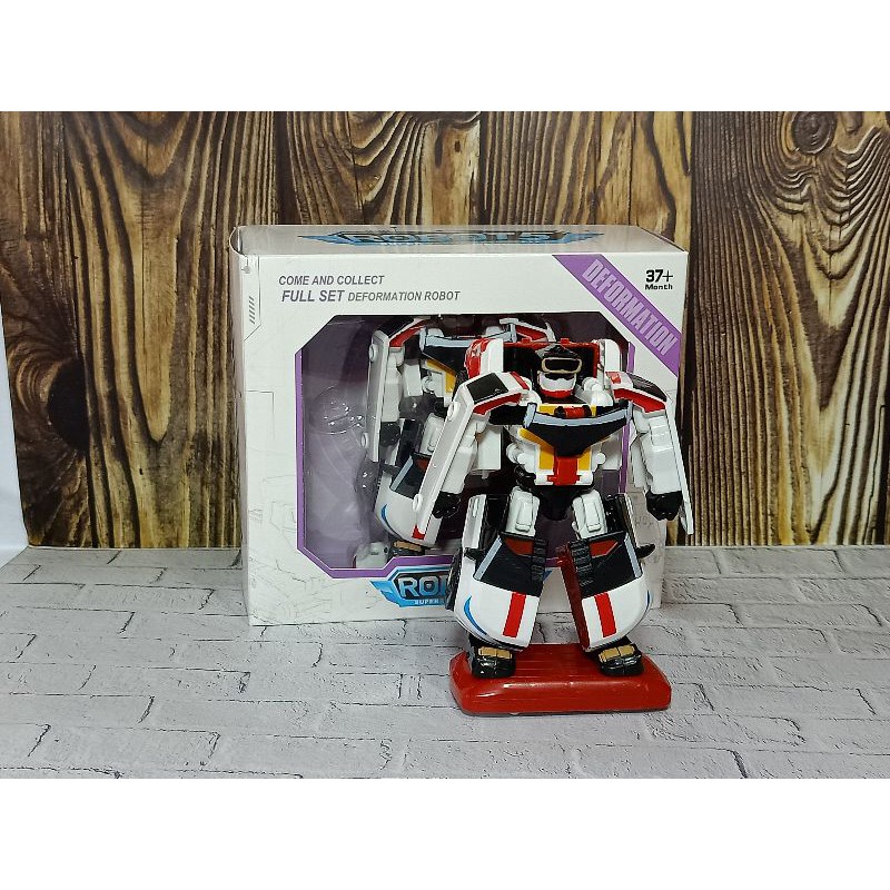 mainan bongkar pasang robot V robot deformation