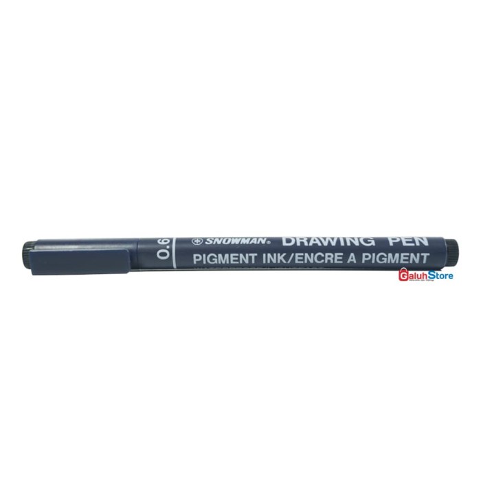 

Pendrawing- Snowman Pulpen Drawing Pen 0.6Mm -Drawing-Pen.