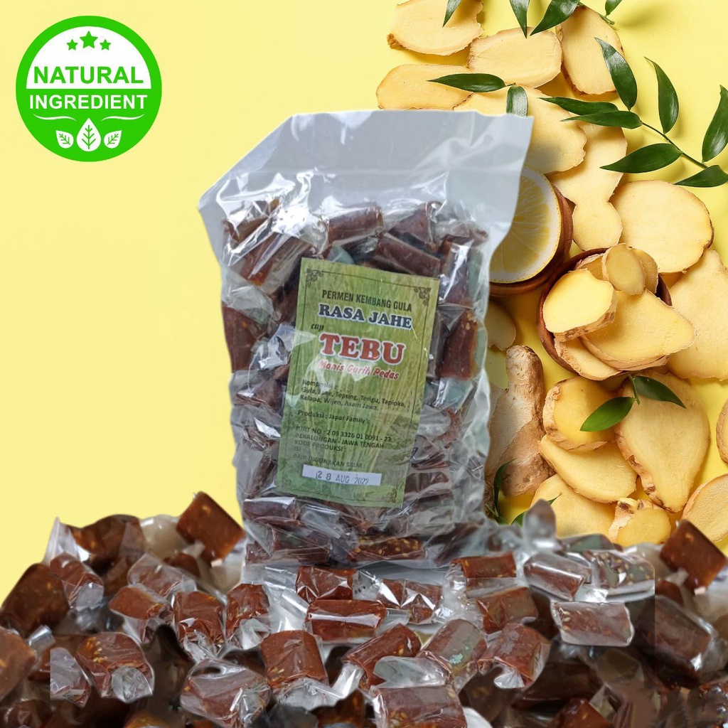 

Permen Jahe Emprit Kualitas Super 500gr