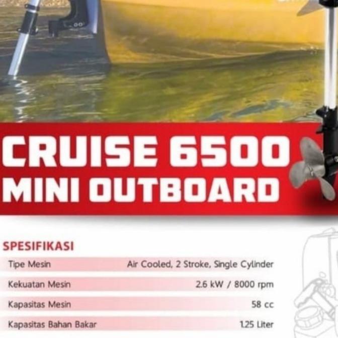 Mesin Perahu Tempel Mini Cruise 6500 Mini Outboard Proquip Usa