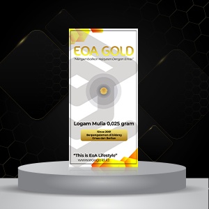 EOA GOLD 0.025 GRAM 24 KARAT 99,9