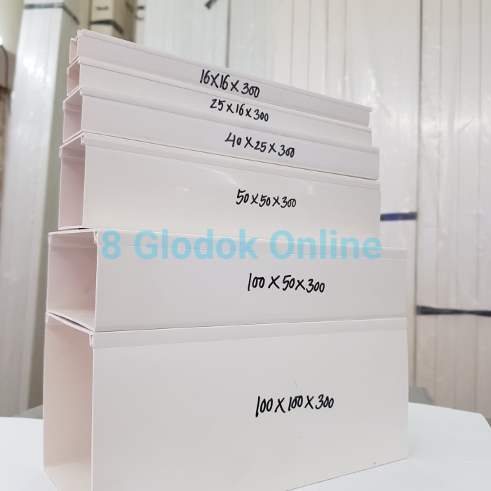 Dijual Kabel Duct / Trunking / Wiring Duct - 25x16 / 25 x 16 - 3 Meter Diskon