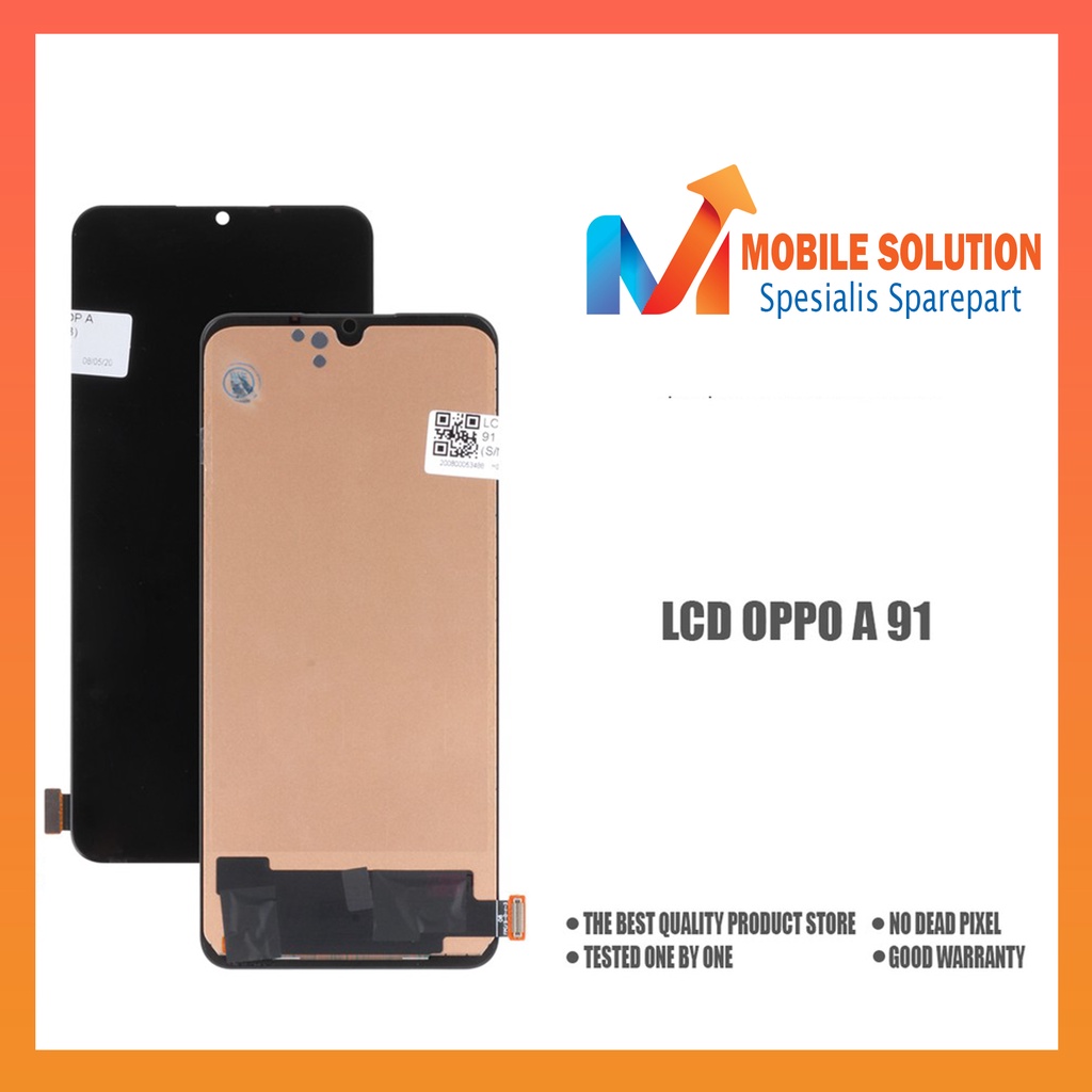 Grosir LCD Oppo A91 / LCD Oppo Reno 3 ORIGINAL 100 % Fullset Touchscreen - Parts Kompatibel Dengan Produk Oppo Garansi 1 Bulan + Packing / Bubbel