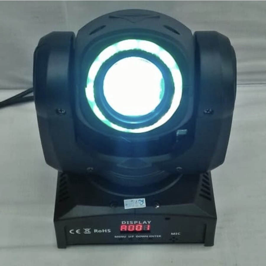 Beam Mini Moving Head 8 Gobo 30 Watt Redsun Original