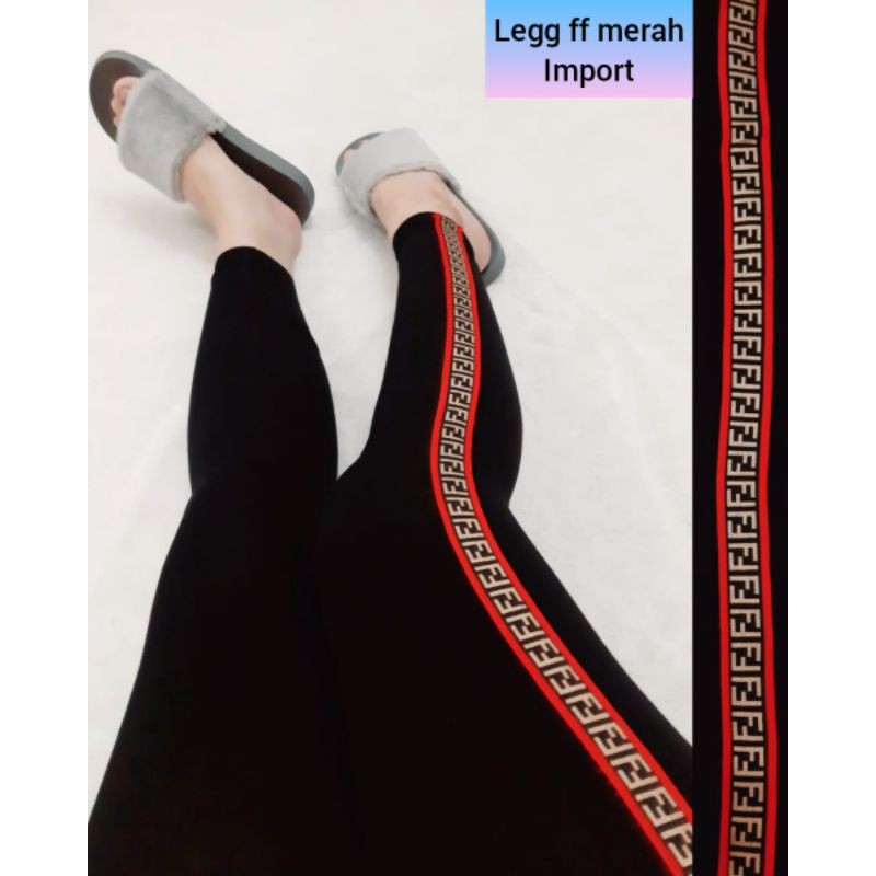 NEW LEGGING FF MERAH IMPORT  / LEGGING IMPORT MURAH / LEGGING MURAH