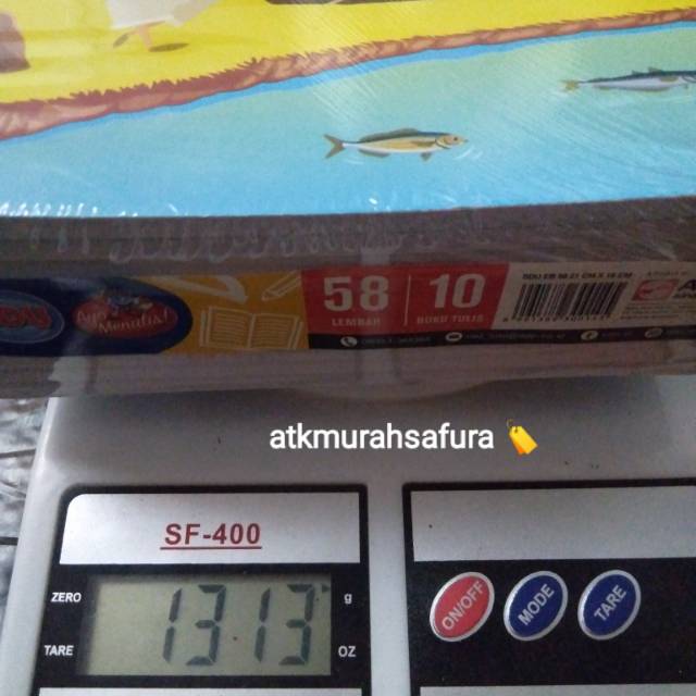 

BUKU TULIS SIDU 58 LEMBAR / BUKU CATATAN