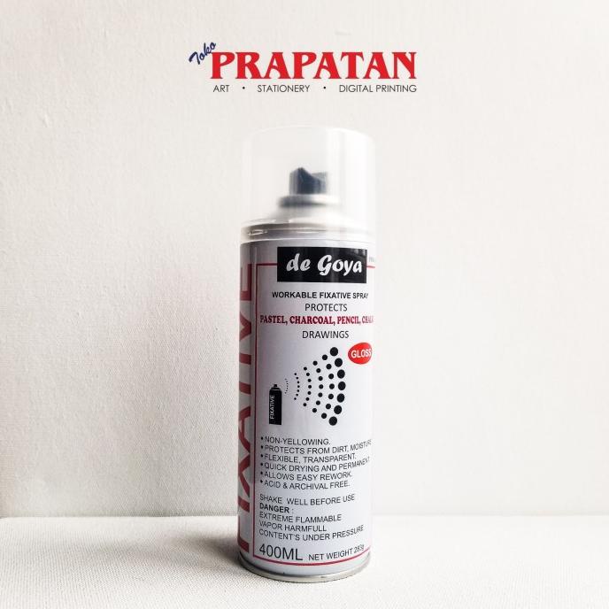 

DE GOYA WORKABLE FIXATIVE SPRAY GLOSS 400ML
