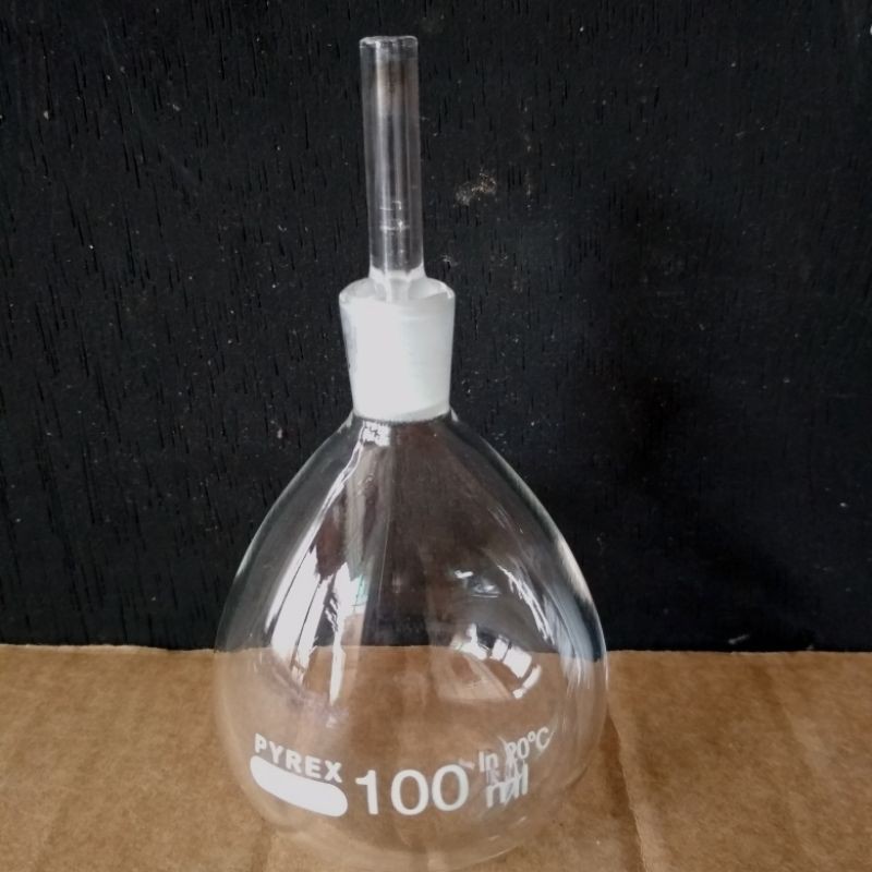 piknometer/density bottle 100 ml pyrex