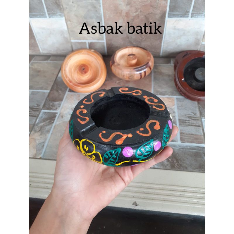 Asbak Kayu / Asbak Rokok / Asbak Murah / Bagus Souvenir / ASBAK