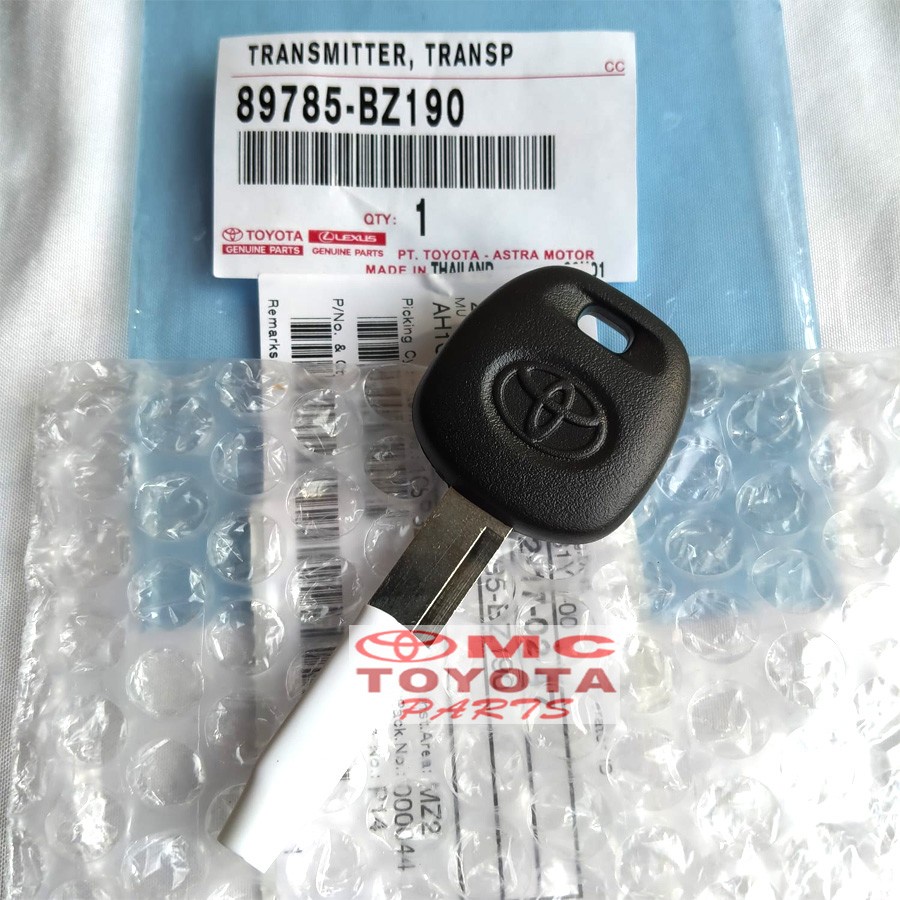 Kunci Key Transmitter Toyota Agya Calya 89785-BZ190