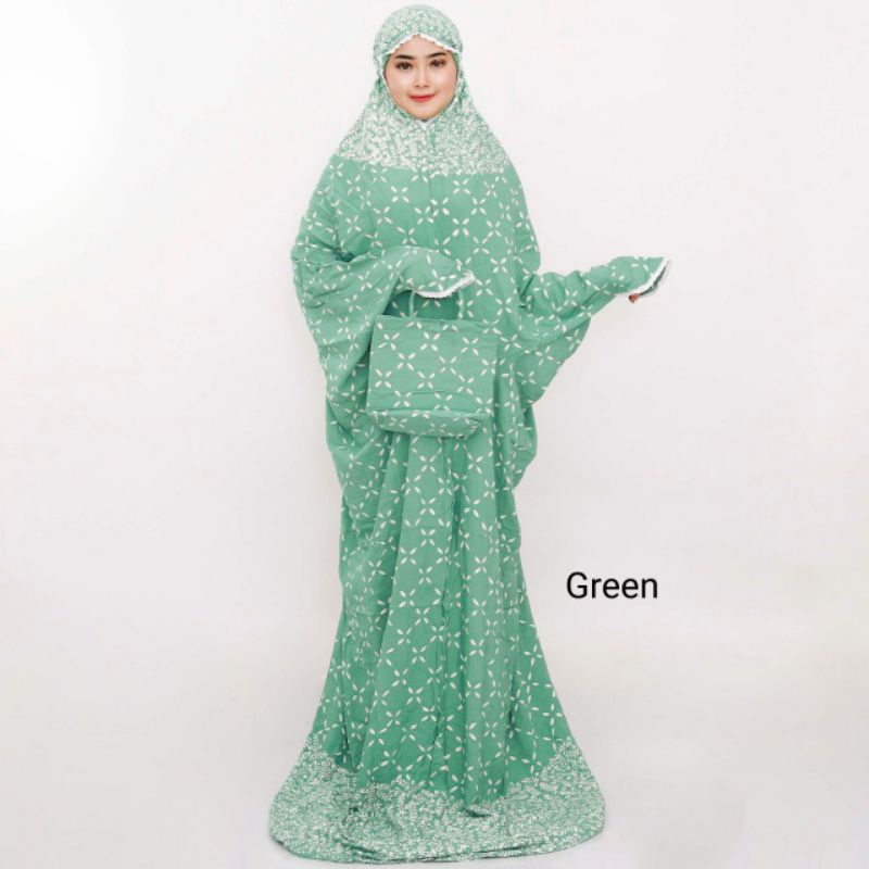 Mukena Batik Lajuran