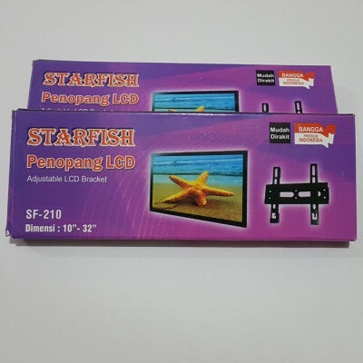 BRACKET STARFISH 10&quot; - 32&quot; LED TV LCD FIX TYPE FIX 10 -32 inch Breket Murah Kualitas Baguss