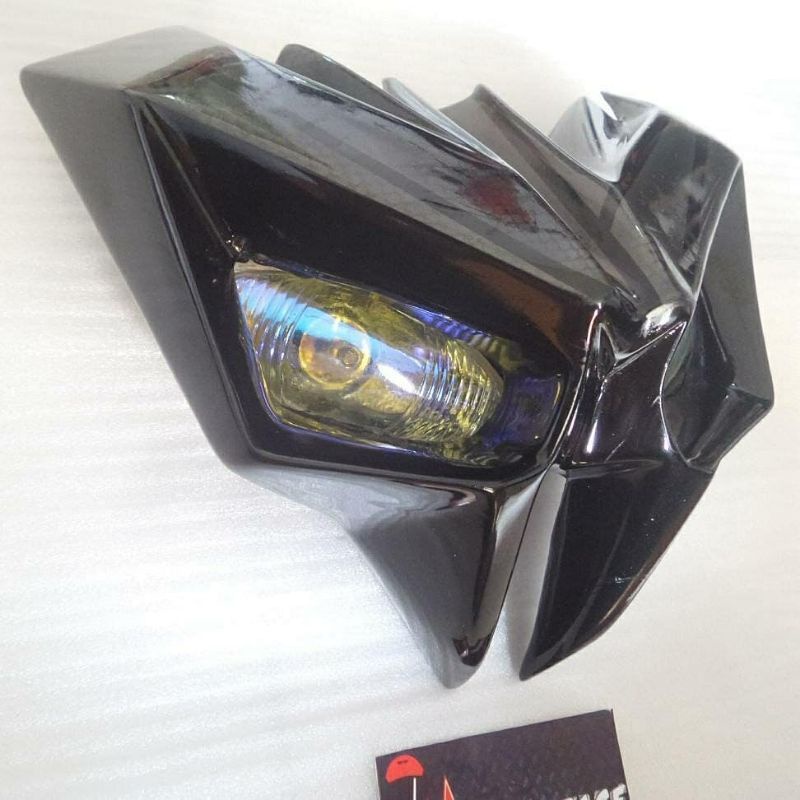 Batok Headlamp Streetfighter Monster Street Fightet Aksesoris Motor Custom
